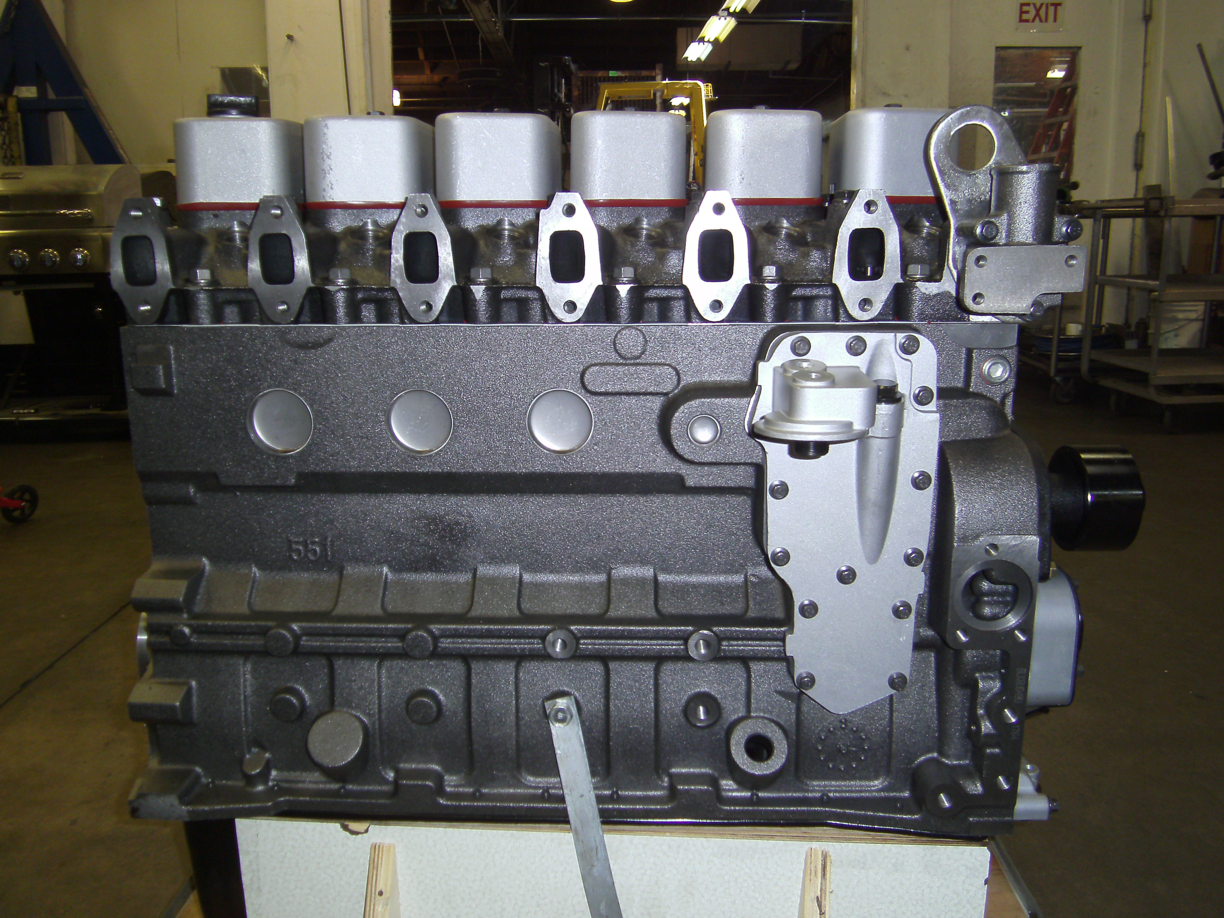 Young and Sons Cummins 6B Long Block Engine